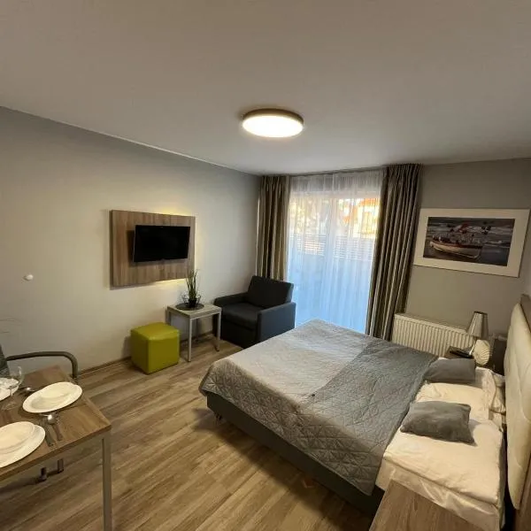 Bursztyn Seaside Apartment w Baltic Cliff Niechorze, hotel in Niechorze