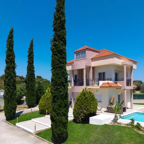 SunnyVilla Rhodes, hotel en Ialisos