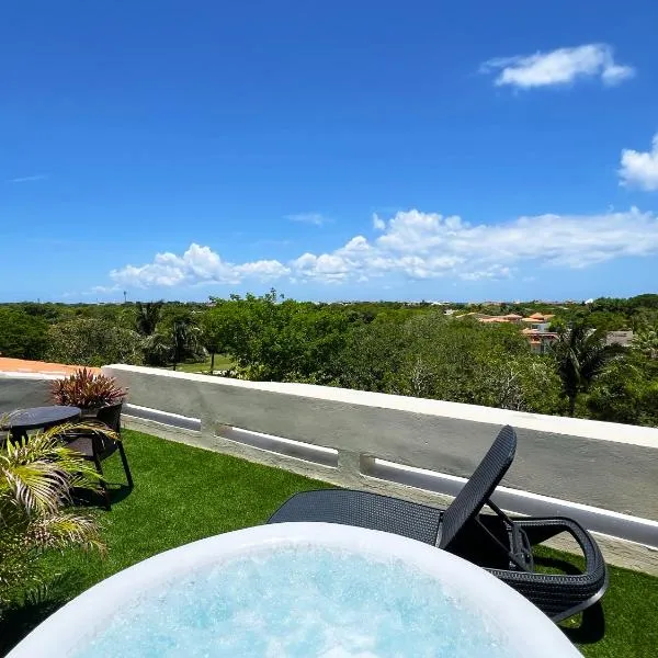Private Jacuzzi, Golf Getaway, sunrise view, Hotel in Puerto Aventuras