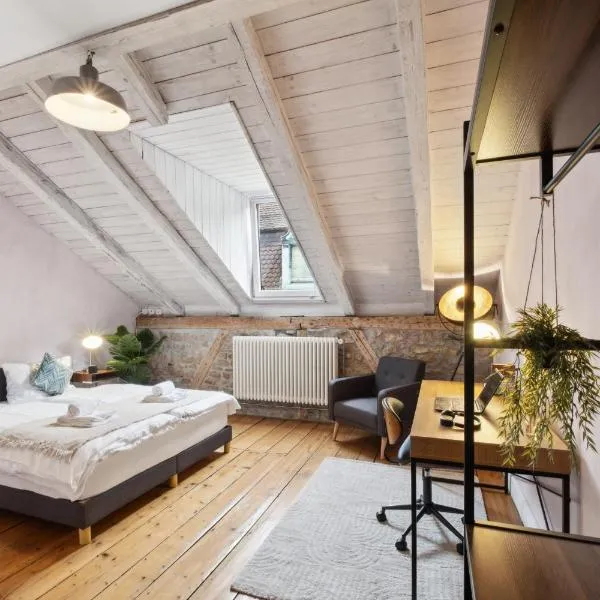 The R Loft - Cosy Hostel, Communal Bathroom and Kitchen, hótel í Olten