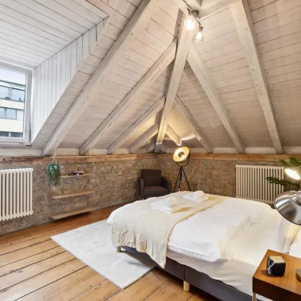 The R Loft - Cosy Hostel, Communal Bathroom and Kitchen, hotell sihtkohas Olten