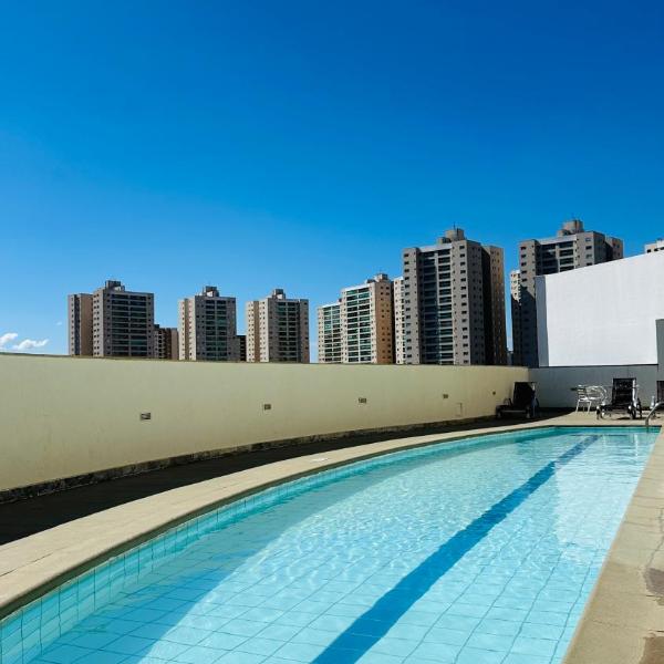 Quarto Mobiliado no Hotel Go Inn Taguatinga com Wi-Fi, Ar Condicionado e Estacionamento Grátis - Foto 4