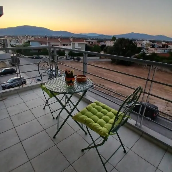 Nancy view apartment, hotel in Markopoulo