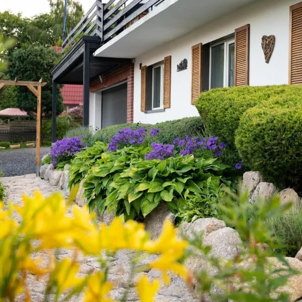 Heart of Polen appartements z widokiem na Śnieżne Kotły, hotel i Piechowice