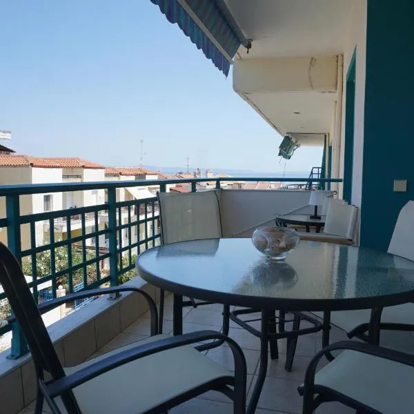 Apartment with Sea View、カリテア・ハルキディキのホテル