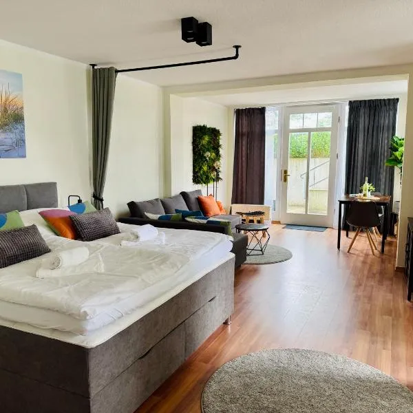 Strandstudio 19, Exklusive Wohnung, erste Reihe, Strand, Kamin, hotel v destinaci Binz