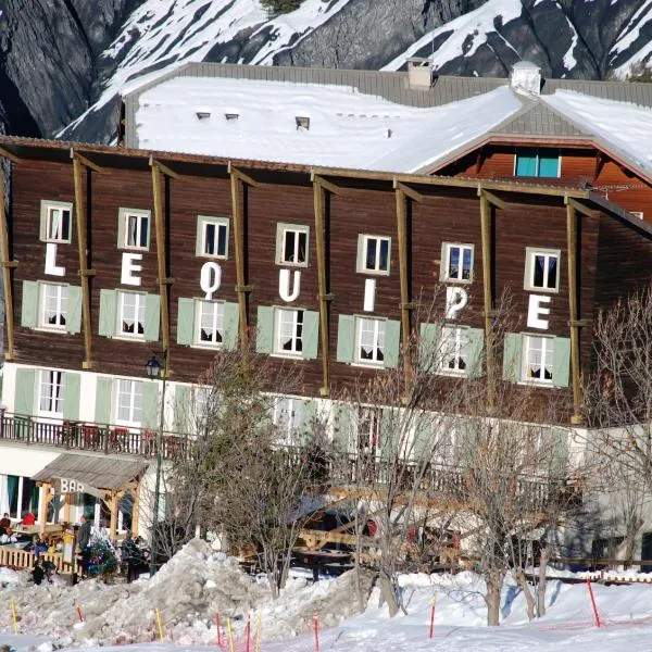 Hôtel l'Équipe, hotel en Faucon-de-Barcelonnette