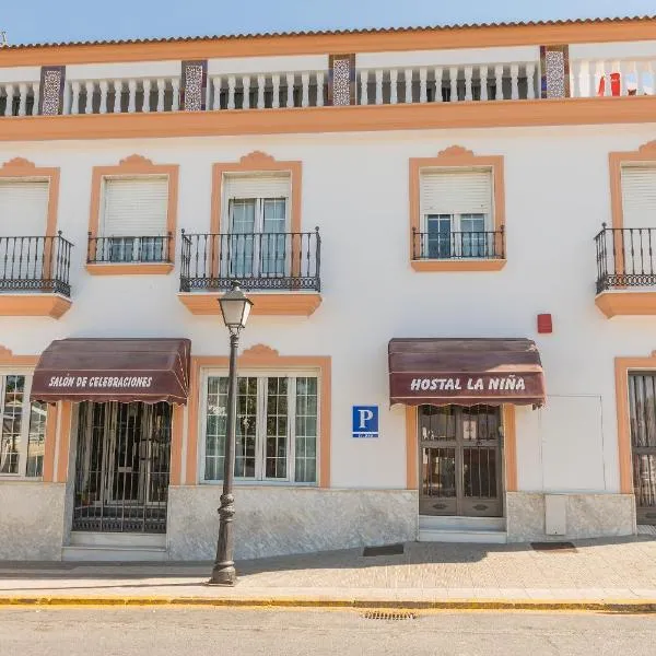 Hostal Restaurante La Niña: Palos de la Frontera'da bir otel