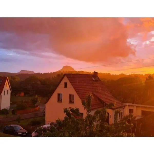 on the edge of town Comfortable Vacation Home, hotel in Bad Schandau
