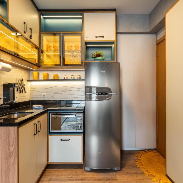 Apto executivo na Faria Lima - varanda, WiFi, ar-cond e garagem - Okaeri Home - Foto 5
