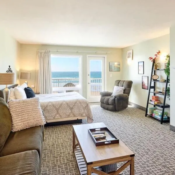Ocean View Suite - Sleeps Six - Heated Indoor Pool & Hot Tub Access, hotel di Lincoln City