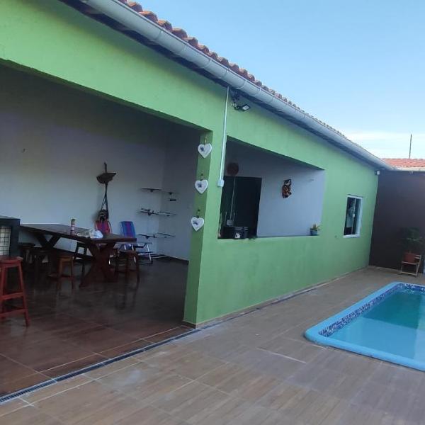 Casa com dois quartos e piscina - Foto 4