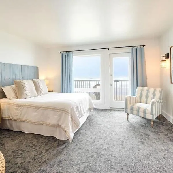 Deluxe Suite for 6 King Bed & Ocean Views Pool and Hot Tub، فندق في مدينة لينكولن