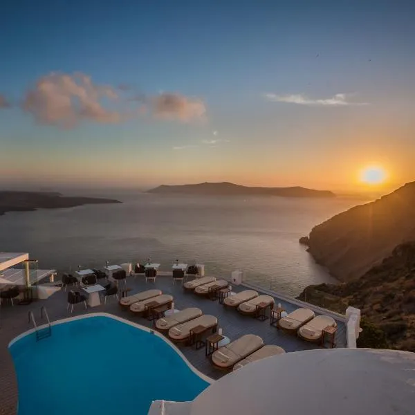 Viesnīca Sun Rocks Boutique Hotel pilsētā Firostefani