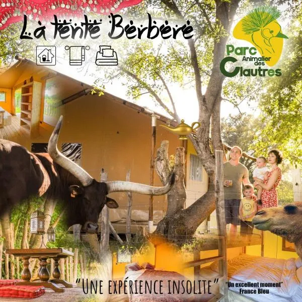 Parc animalier des Clautres - Maison Roulottes Tente, hotel in Bord-Saint-Georges