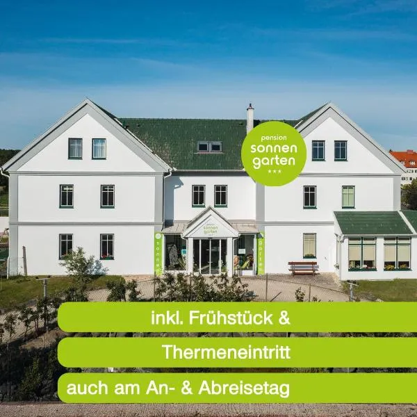 Pension Sonnengarten & Therme included - auch am An- & Abreisetag!, hotel v destinaci Lutzmannsburg