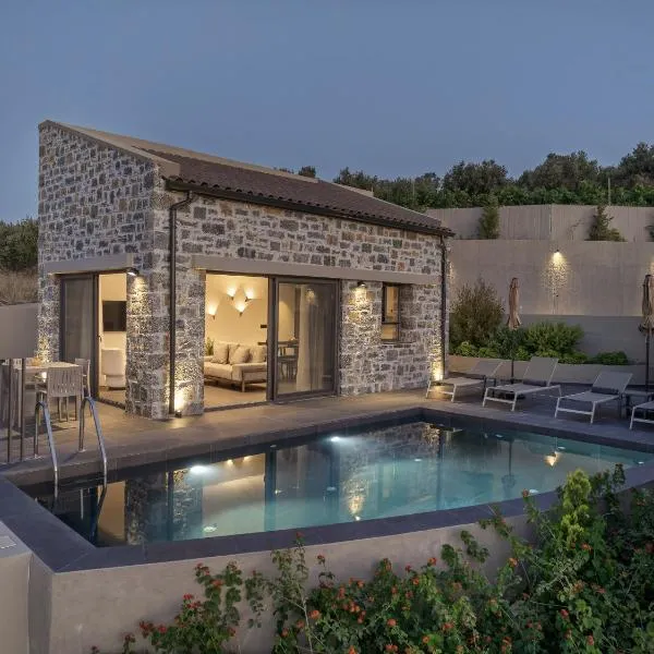 Agia Triada에 위치한 호텔 Villa Ioannis - With Private Heated Pool