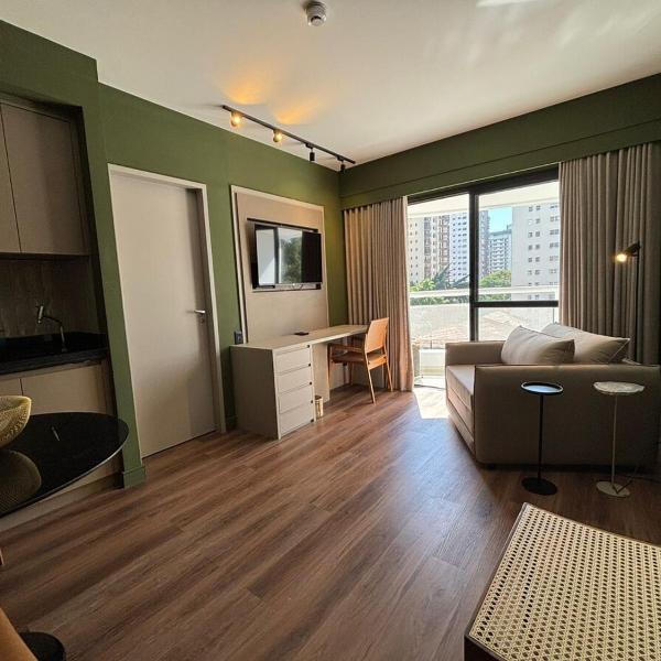 Apartamento redecorado em Moema com piscina The Tsue Palace