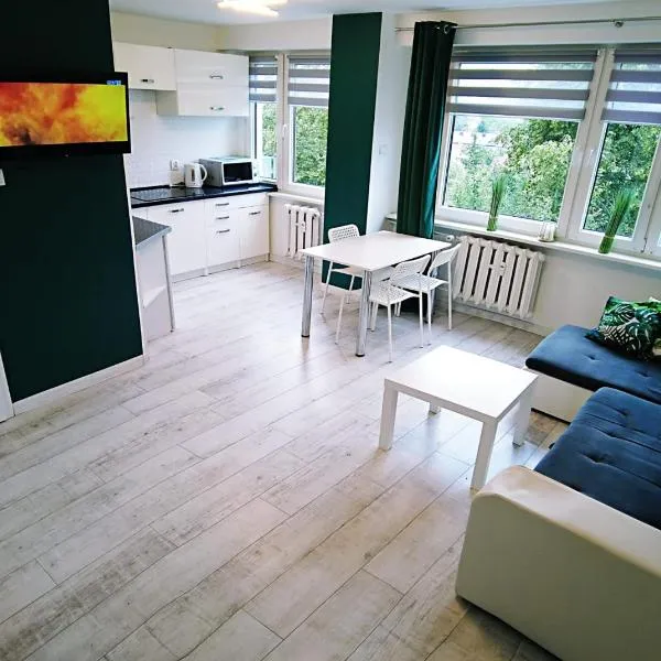 Apartament Green Mrągowo-Mazury,blisko plaża, centrum! Wi-fi!, hotel v destinaci Mrągowo