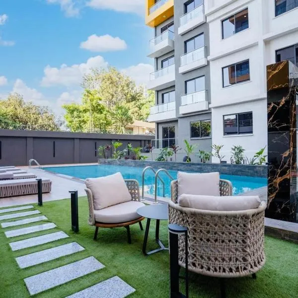 1 bedroom Wilma towers pool, gym, steam room, sauna, lounge, pool table, running track, hotel in Nairobi