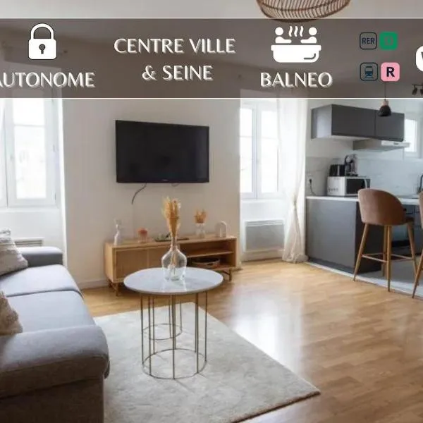 Zenitude Balnéo Hypercentre Melun، فندق في مولان