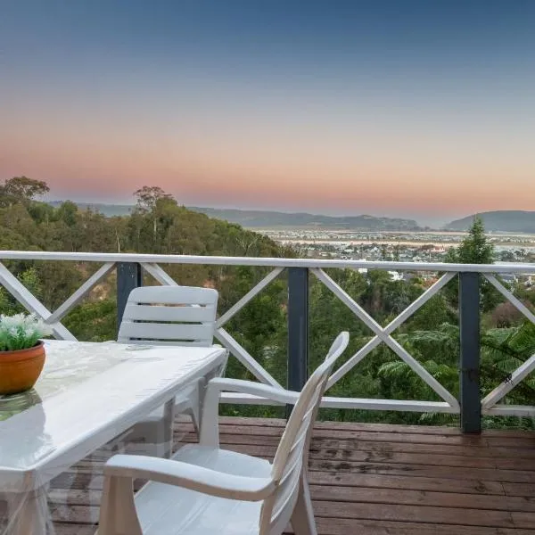 The League - 6 sleeper, lagoon views, walk to town, hotel in Knysna