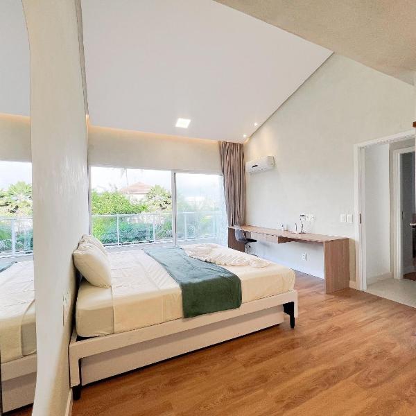 Luxo pé na areia com piscina e jacuzzi - 6 suítes - Foto 2
