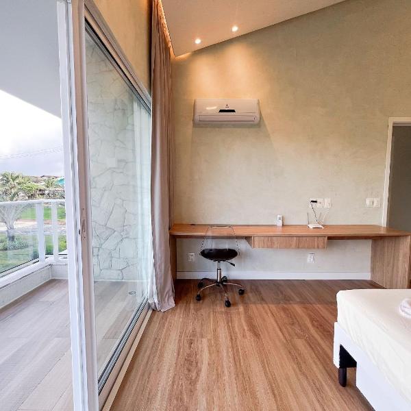 Luxo pé na areia com piscina e jacuzzi - 6 suítes - Foto 3