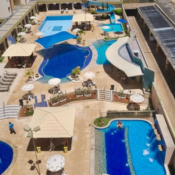 Residencial Privê das Thermas 1 - Apartamento familiar 2 quartos em Caldas Novas