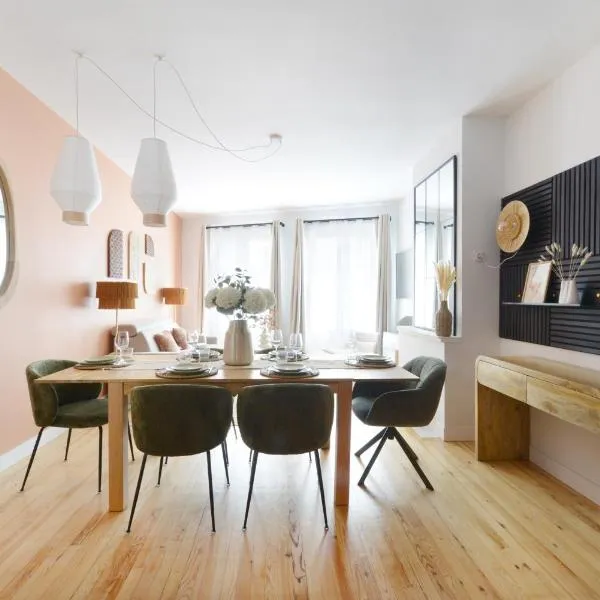 Casa Tierra - Élégance et sérénité en centre-ville, hotelli kohteessa Rouen