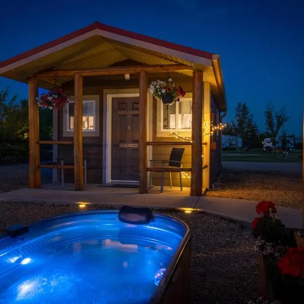 Prairie Junction Rustic Cabins Stettler, hotel v destinaci Stettler