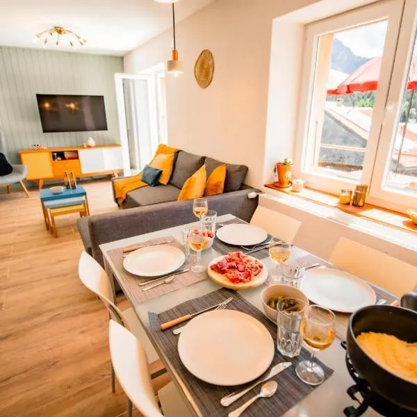 Villa en plein cœur de Leysin, hotel in Leysin