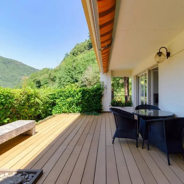 Morcote Romance by Quokka 360 - Apartment with Patio and Shared Pool, hotel Morcotéban