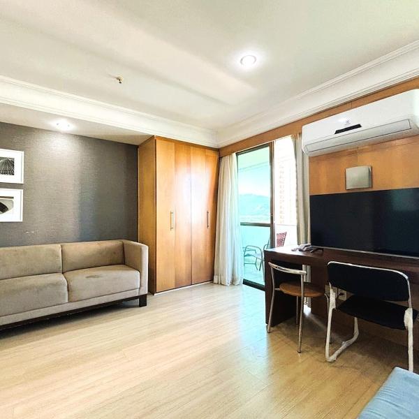 Apartamento com Estrutura de Hotel na Barra