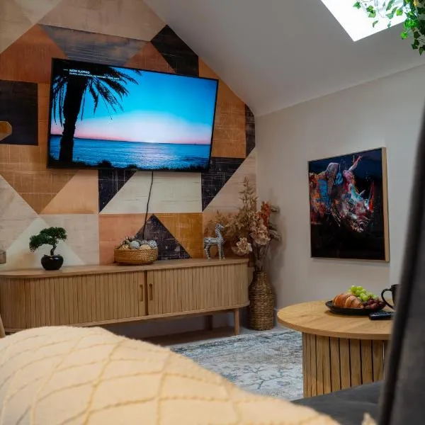 더비에 위치한 호텔 Upbeat Jungle Loft Apartment