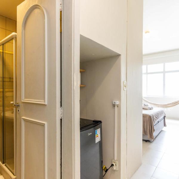 Studio Copa, portaria 24 horas a 270m da praia - Foto 3