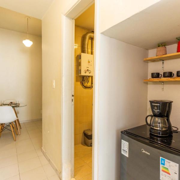 Studio Copa, portaria 24 horas a 270m da praia - Foto 4