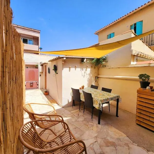 La Casa Rosie, charme paisible à Palavas les Flots, hotel em Palavas-les-Flots