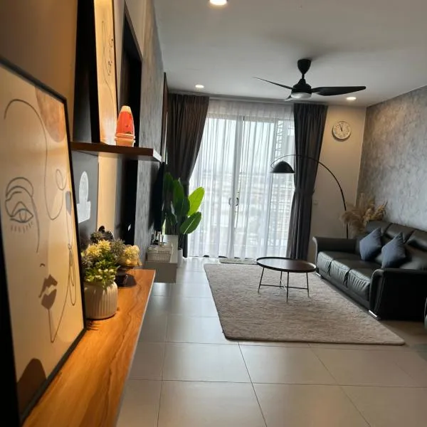 Armadale Kenyalang Staycation, 3R3B, Airport, 2 Parking, Kuching, hotel din Kuching