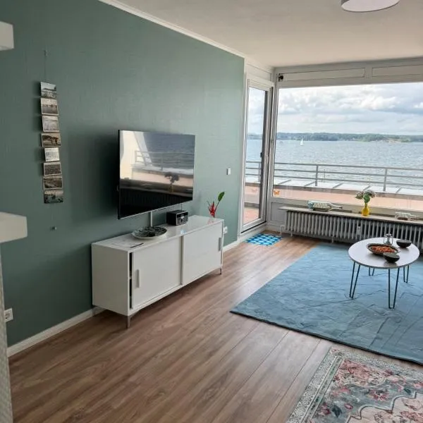 Kiek op de See - mit Fahrrädern, hotel in Glücksburg