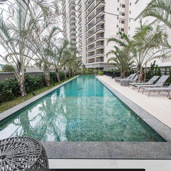 Otima localizacao metro Sacoma Aeroporto Congonhas Av Paulista Great location 80m subway near Av Paulista and Congonhas Airport Smart TV 50 free channels 600gb WiFi Pool Gym - Foto 4