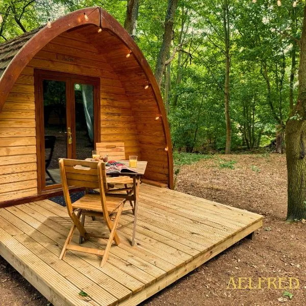 West Stow Pods in Bury St Edmunds, hotel v destinácii West Stow