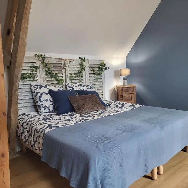 Chambre d'hôtes à la Ferme de la Porte en Aix pour 5, hotel em Aix-en-Issart