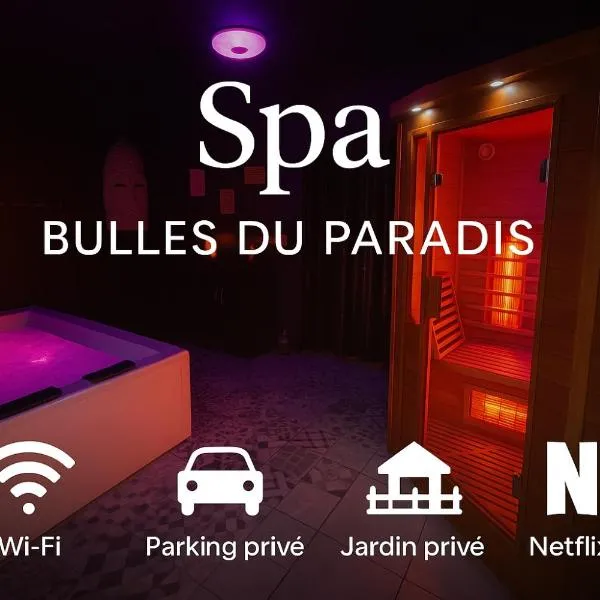 SPA bulles du paradis love room, hotel in Berck-sur-Mer