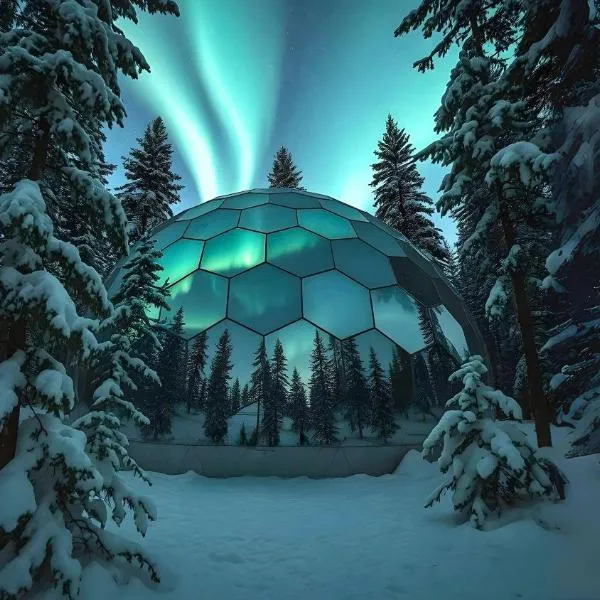 SKOG Aurora igloos, hotel v destinaci Kalix