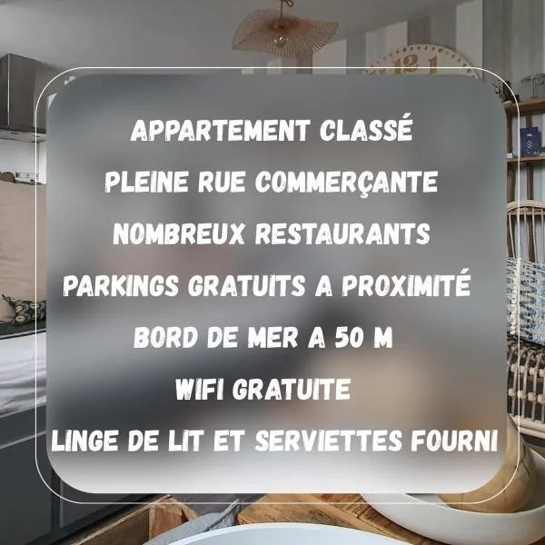 Bord de Mer l'Appartement à Loctudy, hotel in Loctudy