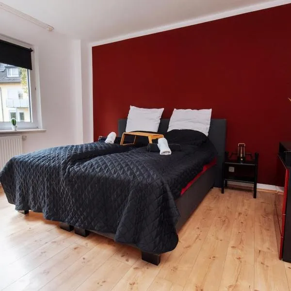 vivid & red - Netflix - City - Wifi - 4 Person, hotel v destinácii Essen