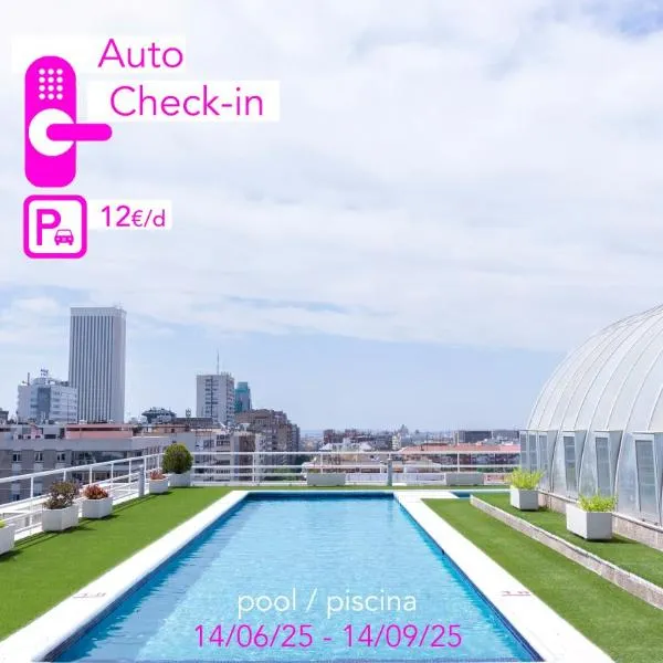 Bernabéu - Cuzco - Eurobuilding 2 Luxury Apartment, hotel in Madrid