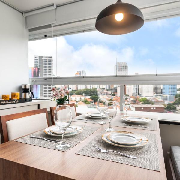 Apto executivo na Faria Lima - varanda, WiFi, ar-cond e garagem - Okaeri Home - Foto 4