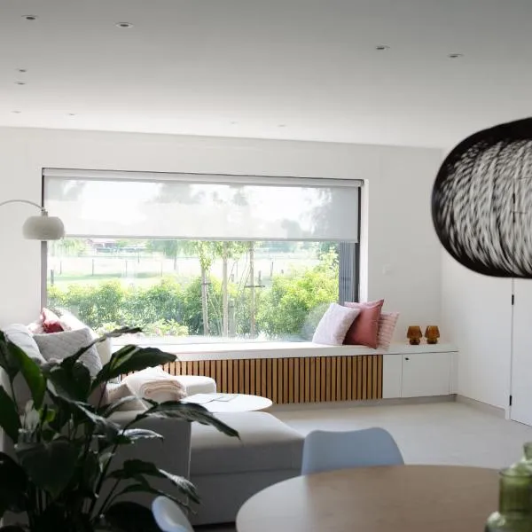 Viesnīca Vakantiewoning Ten Huyze Bucholt met tuinsauna pilsētā Bocholt